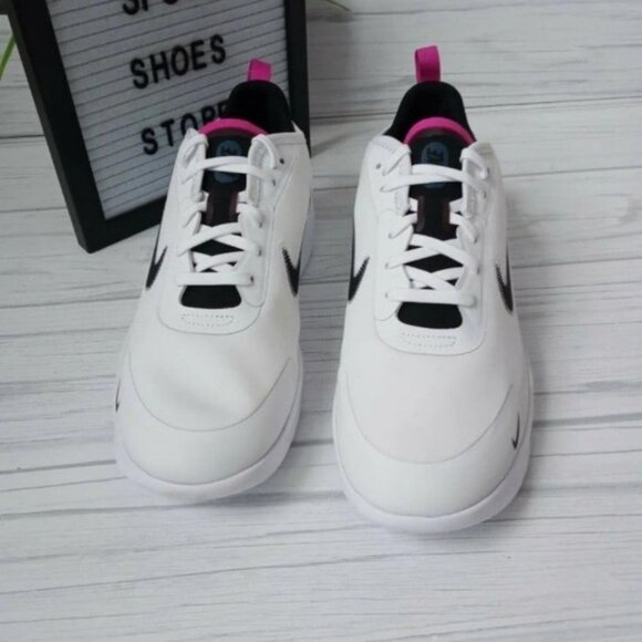 9 WOMEN'S NIKE AMIXA WHITE / BLUE / BLACK SNEAKERS CD5403-102 - Picture 4 of 9